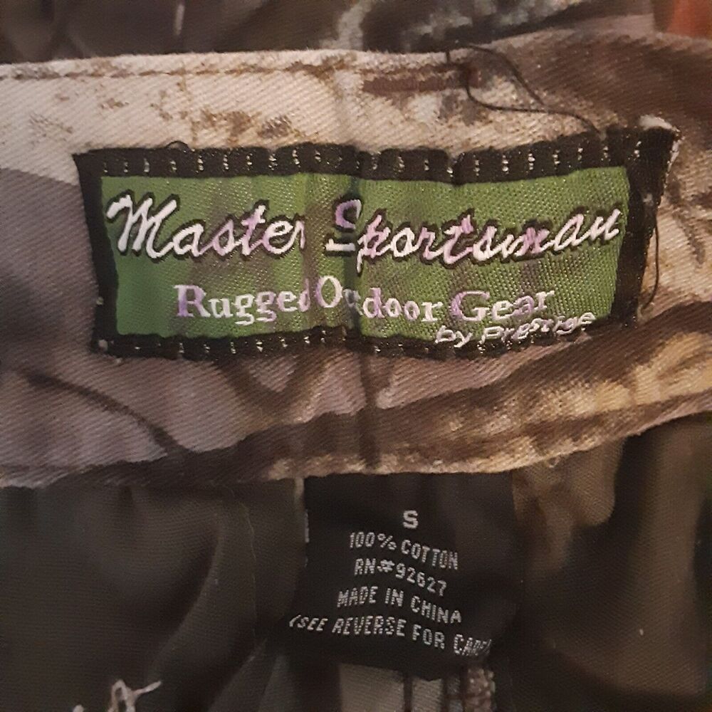 Master Sportsman Rugged Outdoor Gear Men's S Camo Cargo Hunting Pants Outdoors - Picture 2 of 12